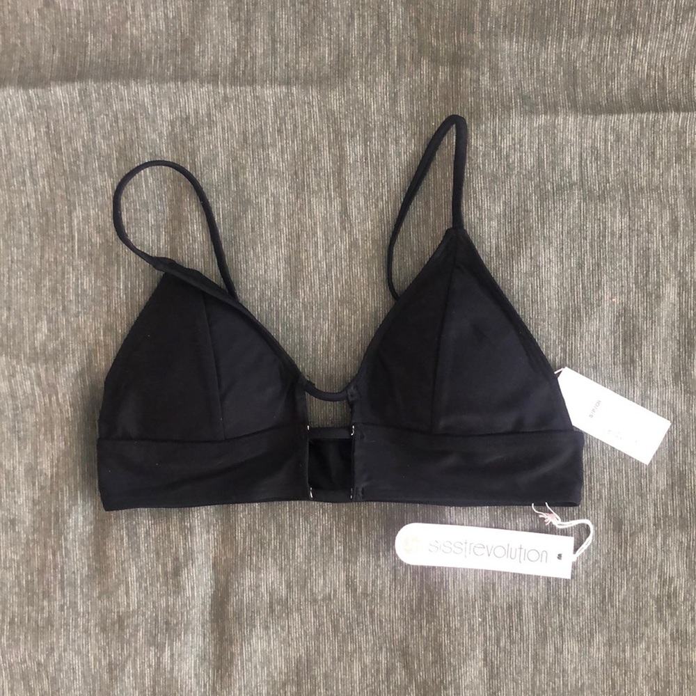 COPY - NEW - SisstrEvolution Black Bikini Top